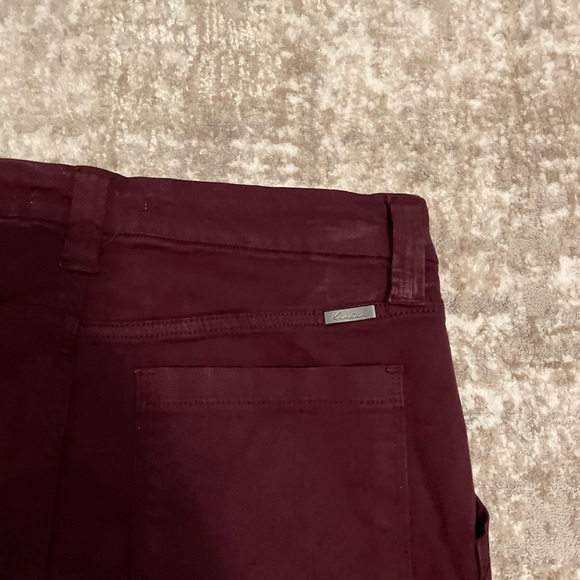 KanCan Women's Skinny Jeans - Burgundy size 13 - Picture 2 of 8